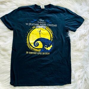 Disney The Nightmare Before Christmas Hollywood Bowl Concert Shirt Size Medium